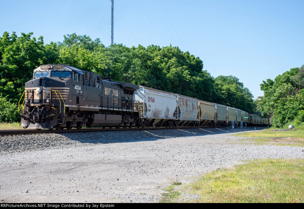 NS 4034 brings up the rear of 177
